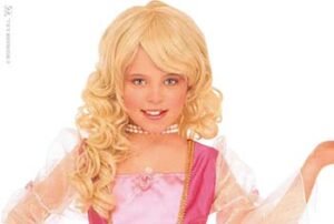 perruque blonde princesse